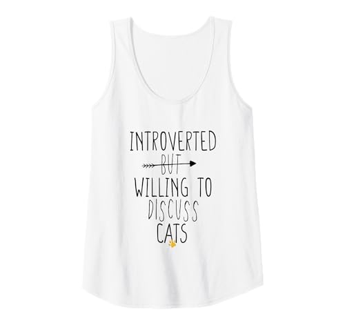 Damen Introverted But Willing To Discuss Cats Tank Top Damen Introverted But Willing To Discuss Cats Tank Top von Introverted But Willing To Discuss Cat Funny Ideas