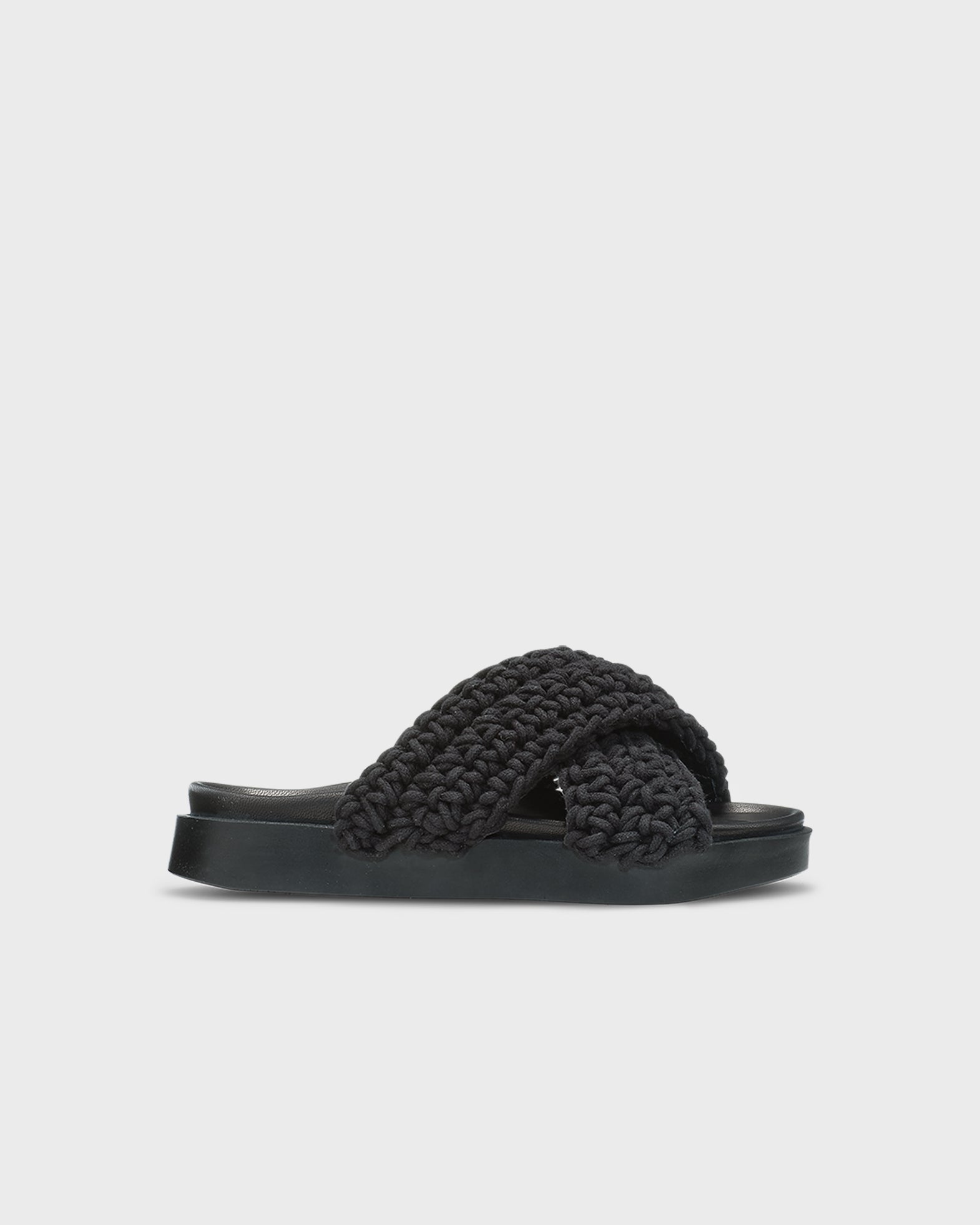 Inuikii Sandals Woven Black von Inuikii