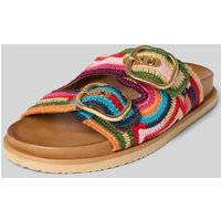 INUOVO Slides in Flecht-Optik in Multi Stylebop, Größe 41 von Inuovo