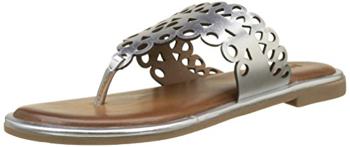 Inuovo Damen 8343 Zehentrenner, Silber (Pewter), 36 EU von Inuovo