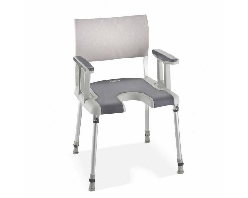 Invacare Dusch-Toilettenrollstuhl Aquatec® Sorrento Duschstuhl mit Hygieneausschnitt von Invacare