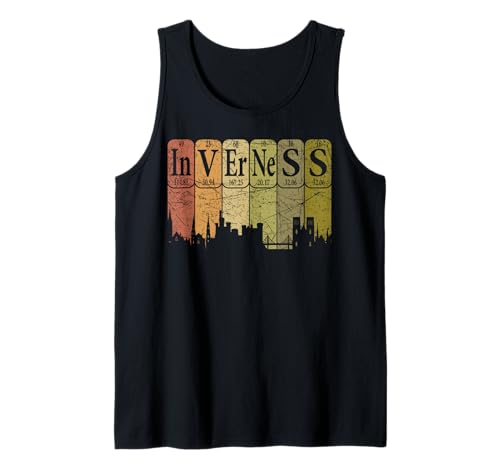Herren Inverness Periodensystem Elemente Inverness Skyline Retro Tank Top Herren Inverness Periodensystem Elemente Inverness Skyline Retro Tank Top von Inverness Scotland Periodic Chemistry Elements