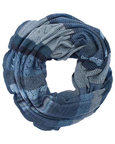 Invero, Loop Schal Zita, 100% Merinowolle (Jeans) von Invero