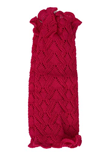 Invero, Merino Armstulpen Missy Uni, 100% Wolle (Magenta) von Invero