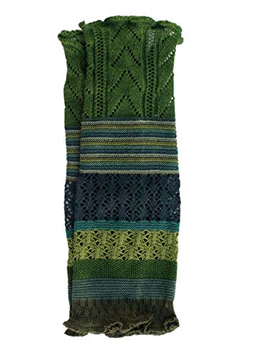 Invero, Merino Armstulpen Ruby Mehrfarbig, 100% Wolle (Grün) von Invero