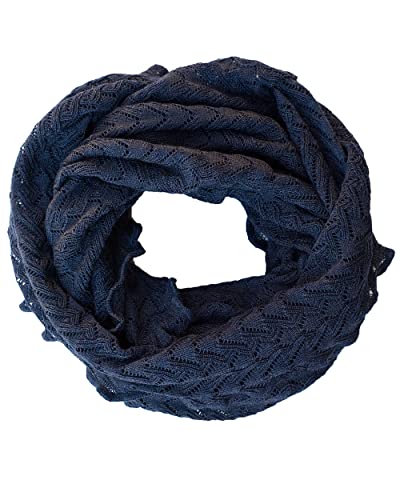 Invero, Merino Drehschal/Schlauchschal Milli, 100% Wolle (Blau) von Invero