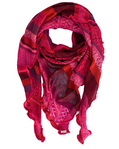 Invero, Merino Dreieckstuch/Schal Kyra, 100% Wolle (Pink) von Invero