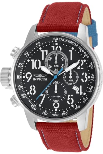 IFORCE LFTY BLK DL QTZ CHRONO RED RIFFLE von Invicta
