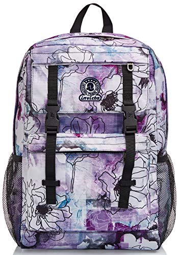 INVICTA DUFFY Rucksack, Geräumige Schultasche für Teenager, Mädchen und Jungen, für Uni, Sport & Freizeit, mit Laptopfach, italienisches Design von Invicta