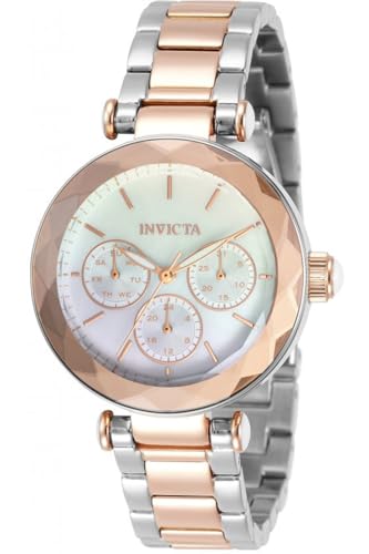 INVICTA Damen Analog Quarz Uhr mit Edelstahl Armband 31304 von Invicta
