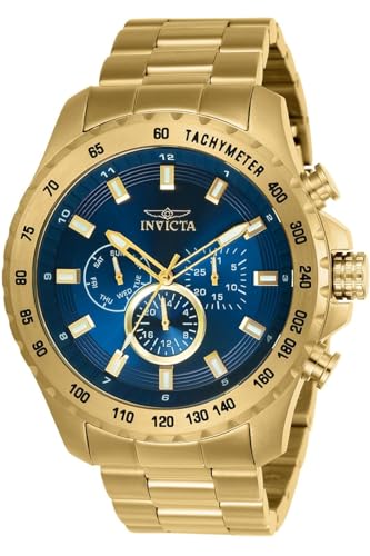 INVICTA Herren Analog Quarz Uhr mit Edelstahl Armband 24213 von Invicta