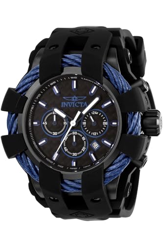 INVICTA Herren Analog Quarz Uhr mit Silikon Armband 23868 von Invicta