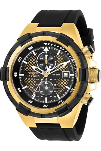 INVICTA Herren Analog Quarz Uhr mit Silikon Armband 28100 von Invicta