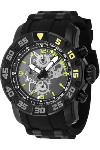 Invicta Racing - JM Limited Edition 48062 Herren Uhr - Wasserdicht - Analog - Quarzuhrwerk - Edelstahl mit schwarzen zifferblat - 48mm Invicta Racing - JM Limited Edition 48062 Herren Uhr - Wasserdicht - Analog - Quarzuhrwerk - Edelstahl mit schwarzen zifferblat - 48mm von Invicta
