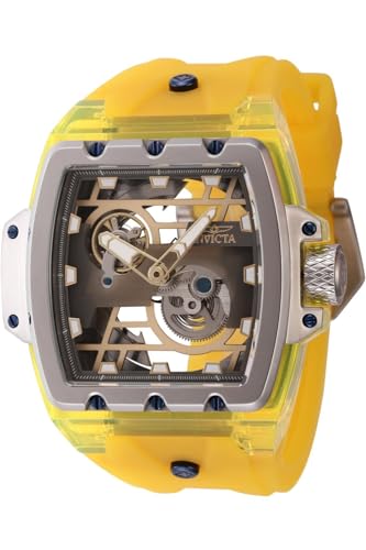 Invicta Anatomic 44265 Herren Uhr - Wasserdicht - Analog - Automatikuhr - Edelstahl mit silbernen zifferblat - 55mm von Invicta