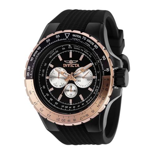 Invicta Aviator Edelstahl Herren Quarzuhrwerk - 50mm von Invicta