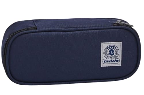Invicta Benin Eco-Material Ovaler Beutel, blau, mit internem Stifthalter Invicta Benin Eco-Material Ovaler Beutel, blau, mit internem Stifthalter von Invicta