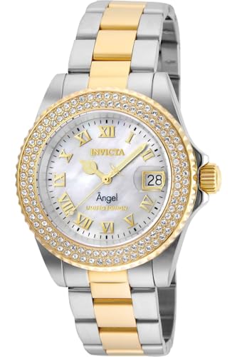 Invicta Damen Analog Quarz Uhr mit Edelstahl Armband 24616 von Invicta