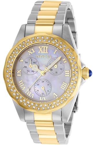 Invicta Damen Analog Quarz Uhr mit Edelstahl Armband 28437 von Invicta