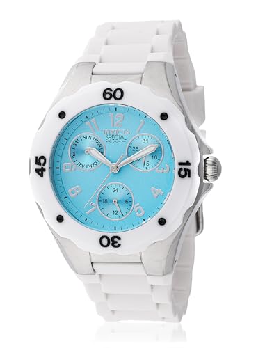 Invicta Damen Analog Quarz Uhr mit Silikon Armband 48404 Invicta Damen Analog Quarz Uhr mit Silikon Armband 48404 von Invicta