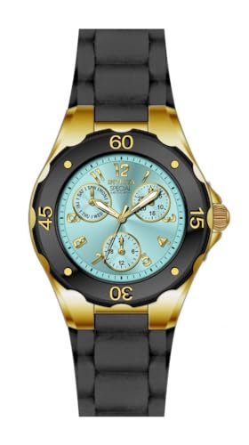 Invicta Damen Analog Quarz Uhr mit Silikon Armband 48405 von Invicta