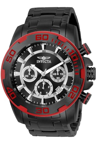 Invicta Herren Analog Japanisches Quarzwerk Uhr mit Edelstahl Armband 22323 von Invicta