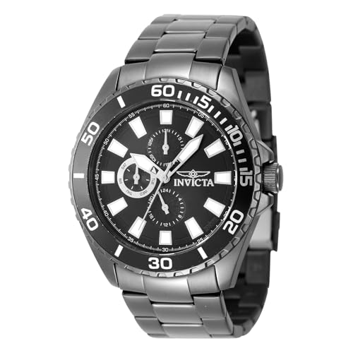 Invicta Pro Diver Edelstahl Herren Quarzuhrwerk - 46mm von Invicta
