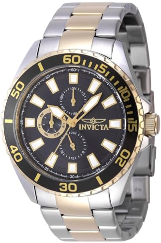 Invicta Herren Analog Quarz Uhr mit Edelstahl Armband 47557 von Invicta