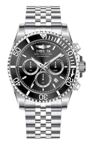 Invicta Pro Diver Edelstahl Herren Quarzuhrwerk - 43mm von Invicta