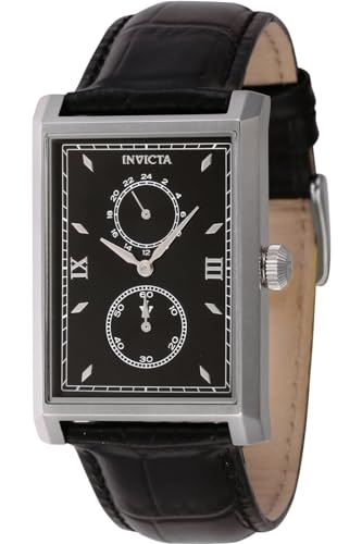 Invicta Herren Analog Quarz Uhr mit Leder Armband 46857 von Invicta