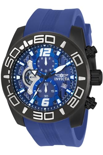 Invicta Herren Analog Quarz Uhr mit Silikon Armband 22812 von Invicta