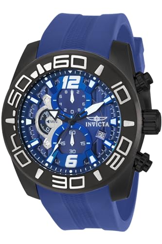 Invicta Herren Analog Quarz Uhr mit Silikon Armband 22812 von Invicta