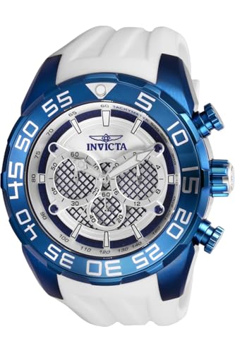 Invicta Herren Analog Quarz Uhr mit Silikon Armband 26300 von Invicta