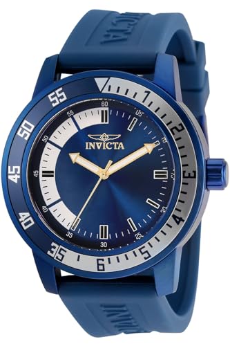 Invicta Herren Analog Quarz Uhr mit Silikon Armband 35686 von Invicta
