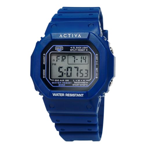 Invicta Activa Digital Kunststoff Herren Quarzuhrwerk - 44mm von Invicta