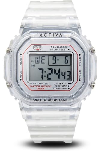 Invicta Activa Digital Kunststoff Herren Quarzuhrwerk - 44mm von Invicta