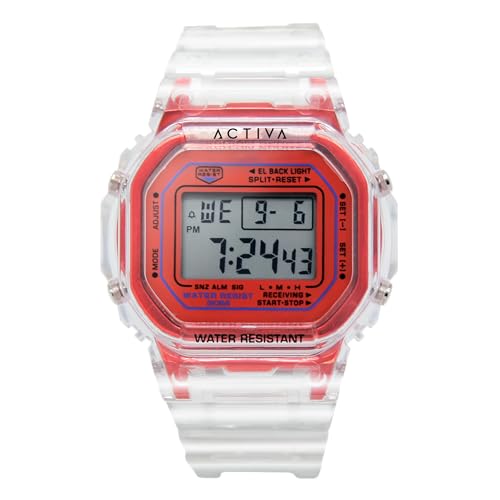 Invicta Activa Digital Kunststoff Herren Quarzuhrwerk - 44mm von Invicta