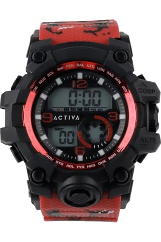 Invicta Activa Digital Kunststoff Herren Quarzuhrwerk - 54mm von Invicta