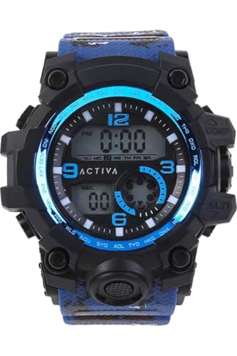 Invicta Activa Digital Kunststoff Herren Quarzuhrwerk - 54mm von Invicta