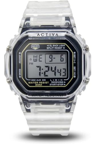 Invicta Activa Digital Kunststoff Herren Quarzuhrwerk - 44mm von Invicta