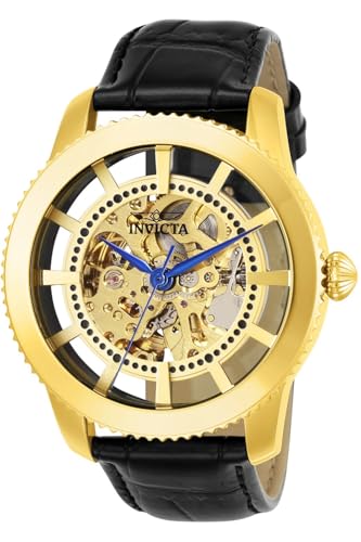 Invicta Herren analog Automatik Uhr mit Leder Armband 23638 von Invicta
