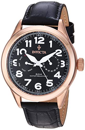 Invicta Herren analog Quarz Uhr mit Leder Armband 11742 Invicta Herren analog Quarz Uhr mit Leder Armband 11742 von Invicta
