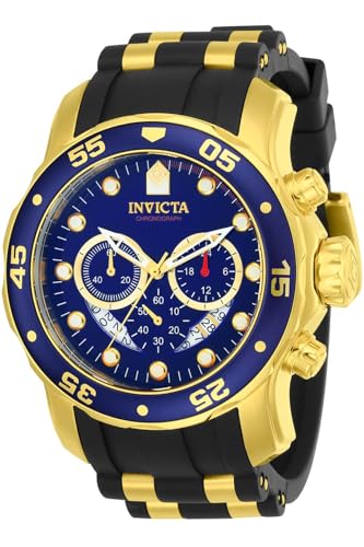 Invicta Herren analog Quarz Uhr mit Silikon Armband 21929 von Invicta