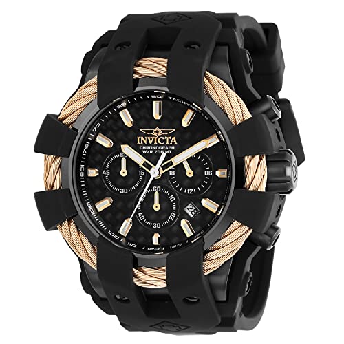 Invicta Herren analog Quarz Uhr mit Silikon Armband 23867 von Invicta