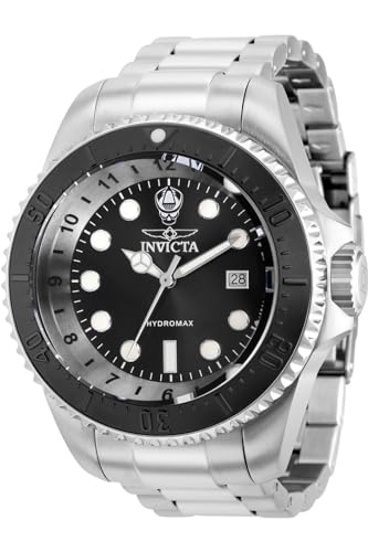 Invicta Hydromax Herren-Armbanduhr 38018, Quarz, schwarzes Zifferblatt von Invicta