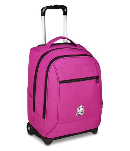 Invicta New Benin Solid Schultrolley, Fuchsia, 2 in 1, doppelter Verwendungszweck, Trolley und Rucksack, Schulrucksack für Reisen, Jungen und Mädchen, fuchsia, Taglia unica, Modern Invicta New Benin Solid Schultrolley, Fuchsia, 2 in 1, doppelter Verwendungszweck, Trolley und Rucksack, Schulrucksack für Reisen, Jungen und Mädchen, fuchsia, Taglia unica, Modern von Invicta