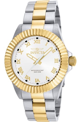 Invicta Pro Diver 16740 Herren Uhr - Wasserdicht - Analog - Quarzuhrwerk - Edelstahl mit weißen zifferblat - 44mm Invicta Pro Diver 16740 Herren Uhr - Wasserdicht - Analog - Quarzuhrwerk - Edelstahl mit weißen zifferblat - 44mm von Invicta