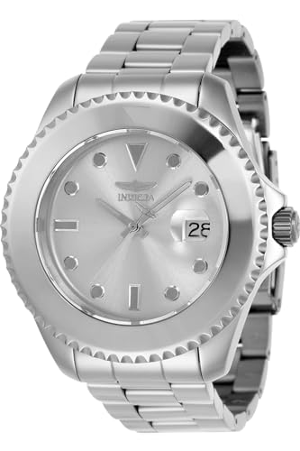 Invicta Pro Diver 35038 Herren Automatikuhr - 47mm, Silber, 47 von Invicta