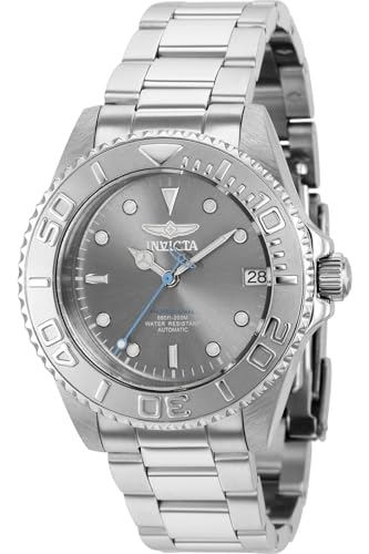 Invicta Pro Diver 36768 Damen Uhr - Wasserdicht - Analog - Automatikuhr - Edelstahl mit grauen zifferblat - 36mm Invicta Pro Diver 36768 Damen Uhr - Wasserdicht - Analog - Automatikuhr - Edelstahl mit grauen zifferblat - 36mm von Invicta