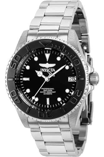 Invicta Pro Diver 36770 Damen Uhr - Wasserdicht - Analog - Automatikuhr - Edelstahl mit schwarzen zifferblat - 36mm Invicta Pro Diver 36770 Damen Uhr - Wasserdicht - Analog - Automatikuhr - Edelstahl mit schwarzen zifferblat - 36mm von Invicta